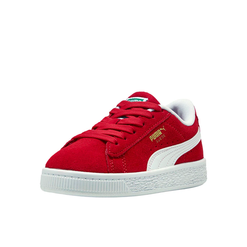 Suede Classic Lace Up Sneakers (Little Kid) - Image 2