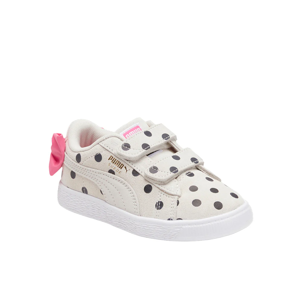 Suede Classic LF Bow Slip On Sneakers (Little Kid-Big Kid) - Image 2
