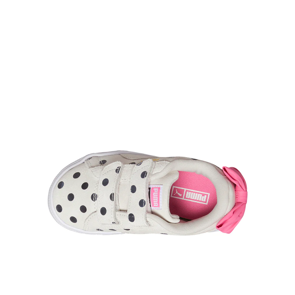Suede Classic LF Bow Slip On Sneakers (Little Kid-Big Kid) - Image 4