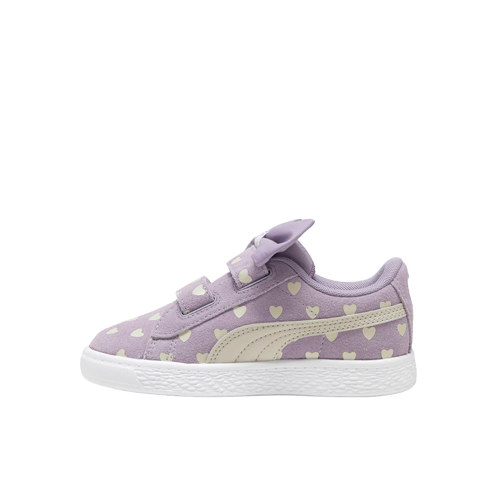 Suede Classic Lf Re-Bow V Slip On Sneakers (Little Kid) - Image 3