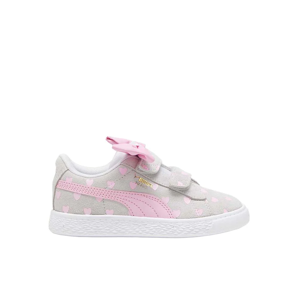 Suede Classic Lf Re-Bow V Slip On Sneakers (Little Kid)