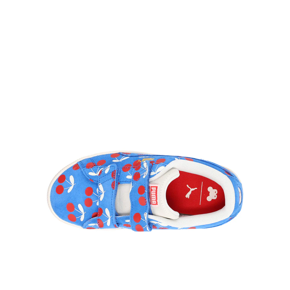 Suede Classic XXI V Bebe De Pino Graphic Slip On Sneakers (Little Kid) - Image 4