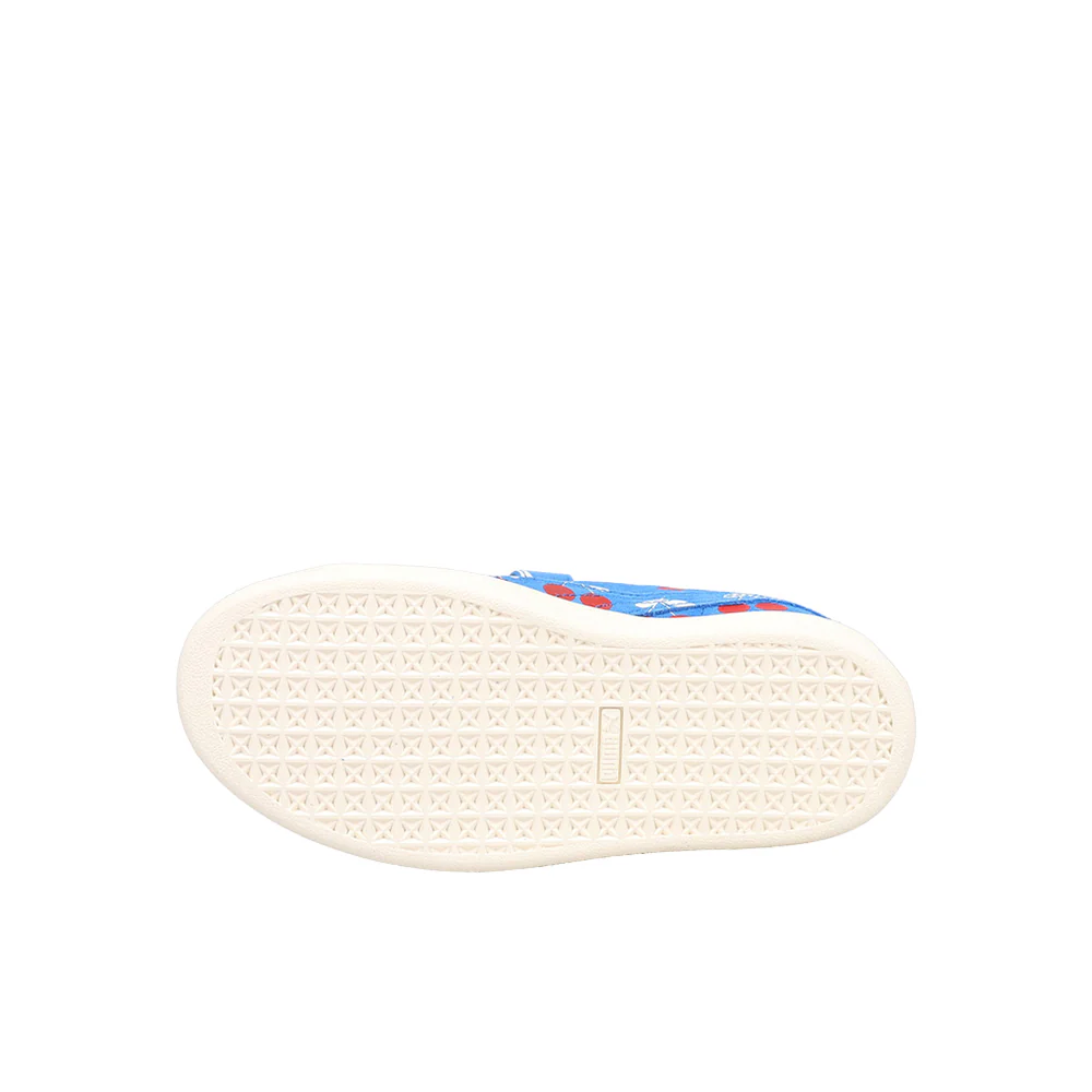 Suede Classic XXI V Bebe De Pino Graphic Slip On Sneakers (Little Kid) - Image 5