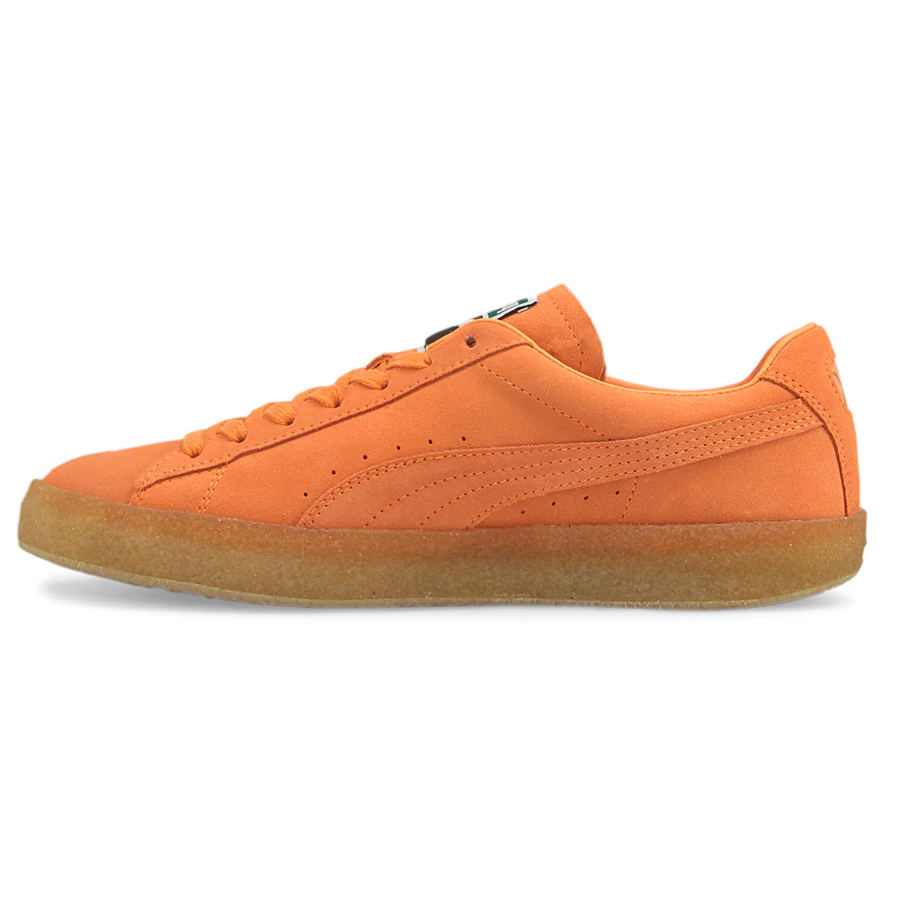 Suede Crepe Lace Up Sneakers - Image 3