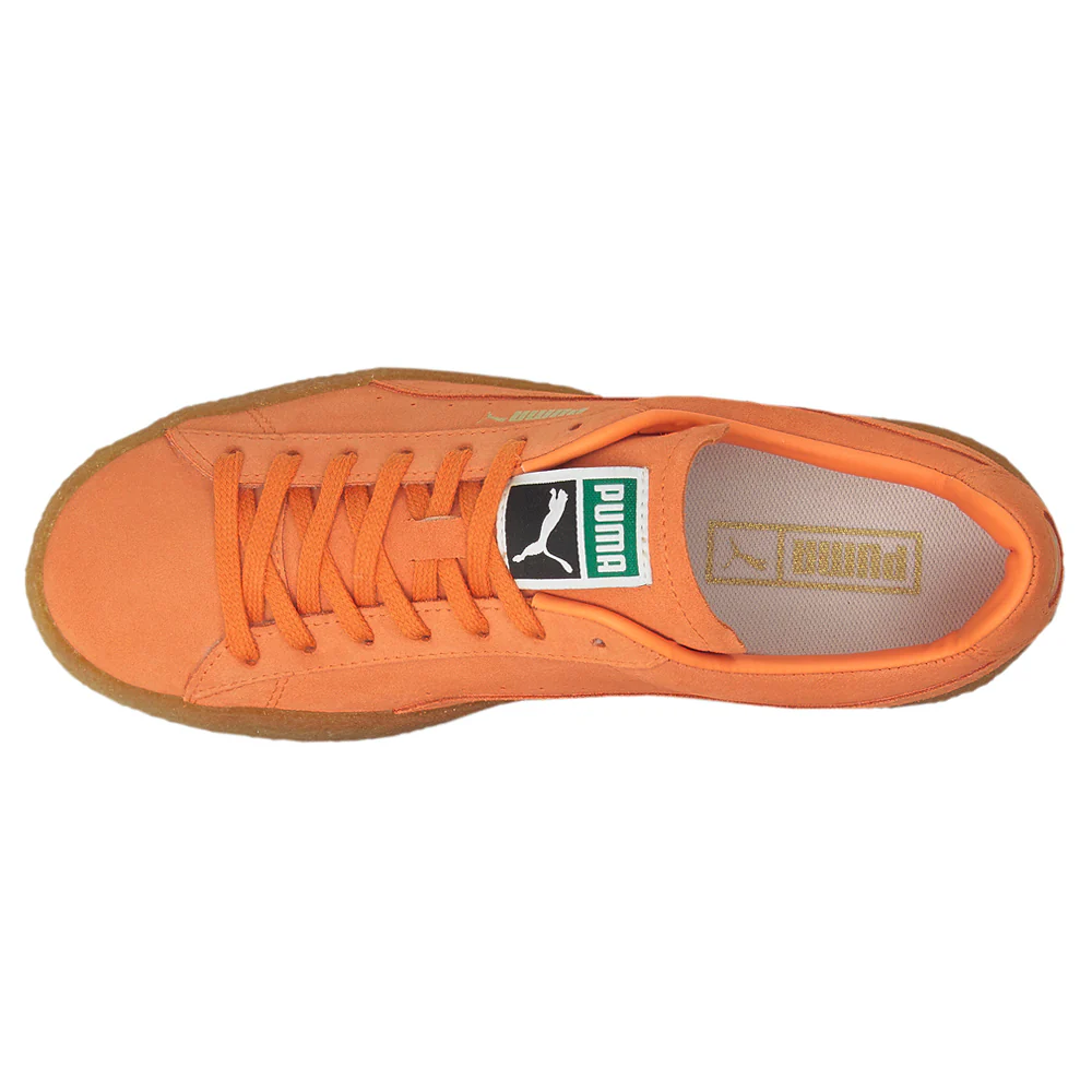 Suede Crepe Lace Up Sneakers - Image 4