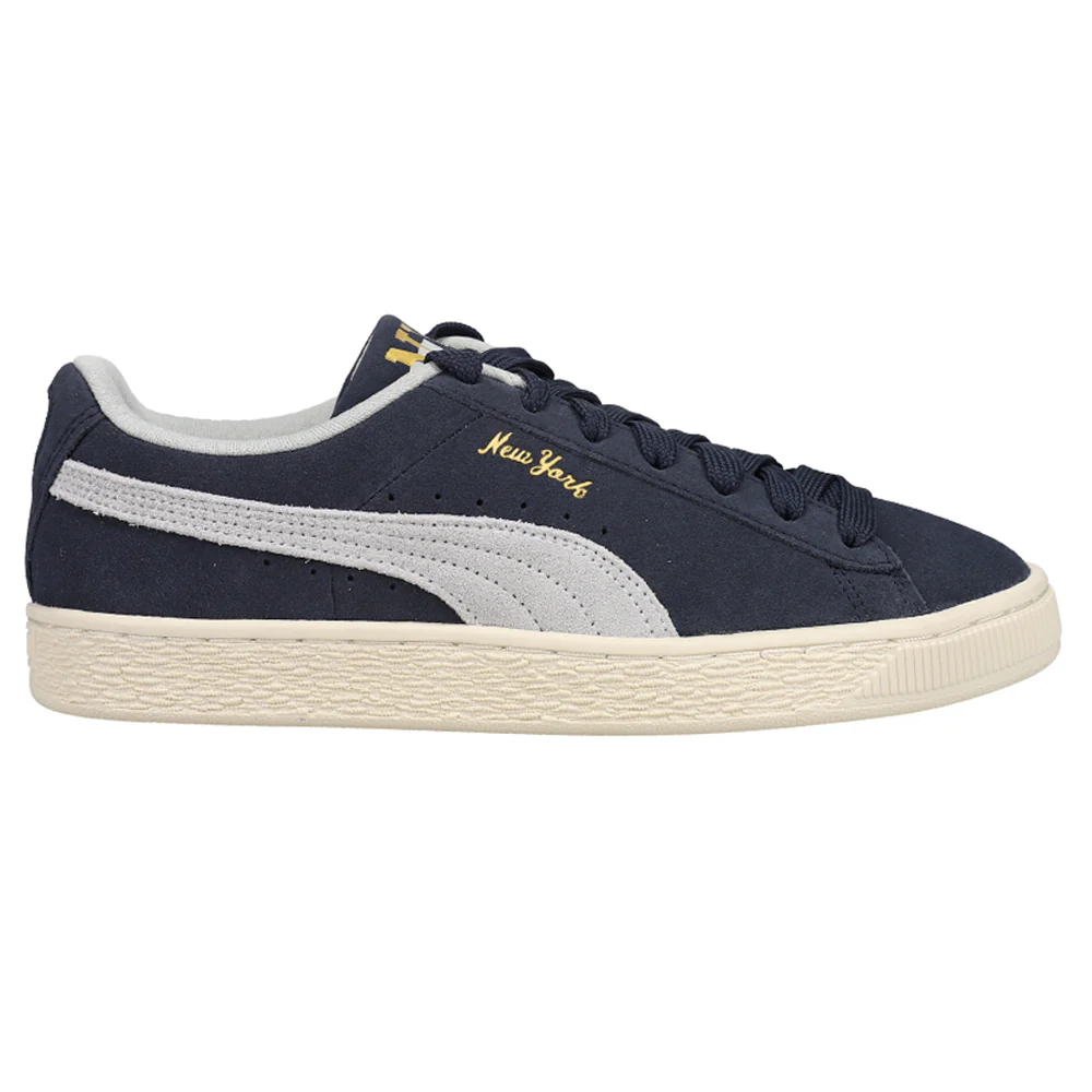 Suede Flagship Lace Up Sneakers