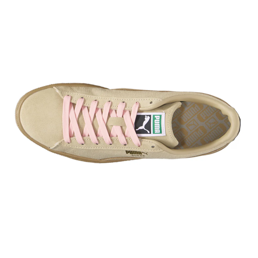 Suede Hemp Lace Up Sneakers - Image 4