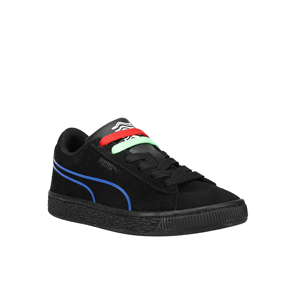 Suede Hypnotic Lace Up Sneakers (Little Kid) - Image 2