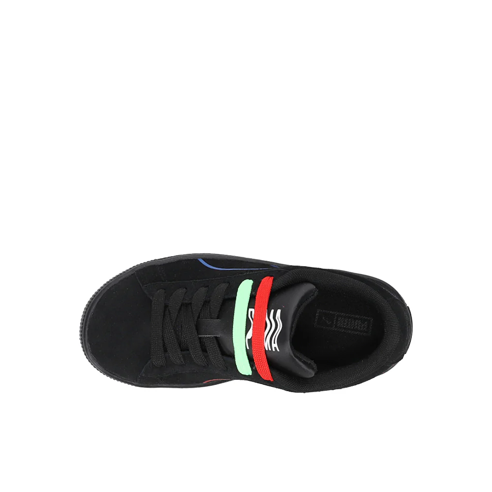 Suede Hypnotic Lace Up Sneakers (Little Kid) - Image 4