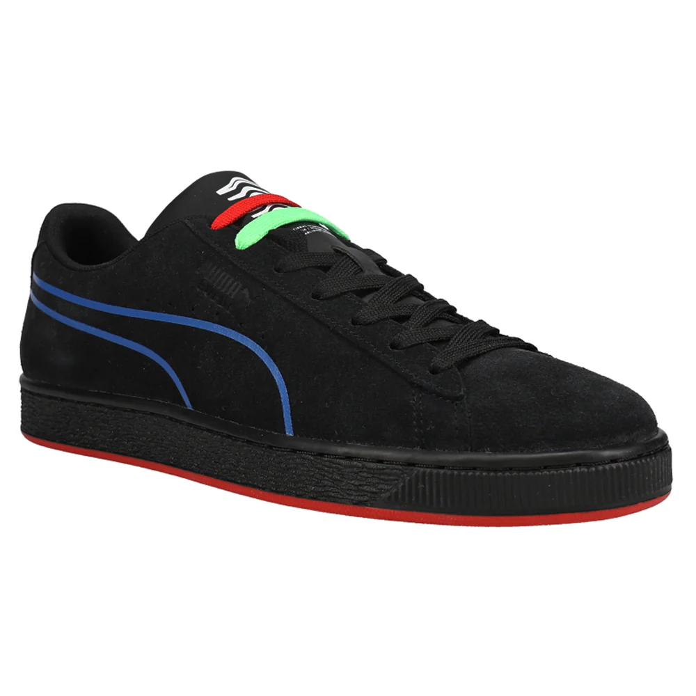 Suede Hypnotic Lace Up Sneakers - Image 2