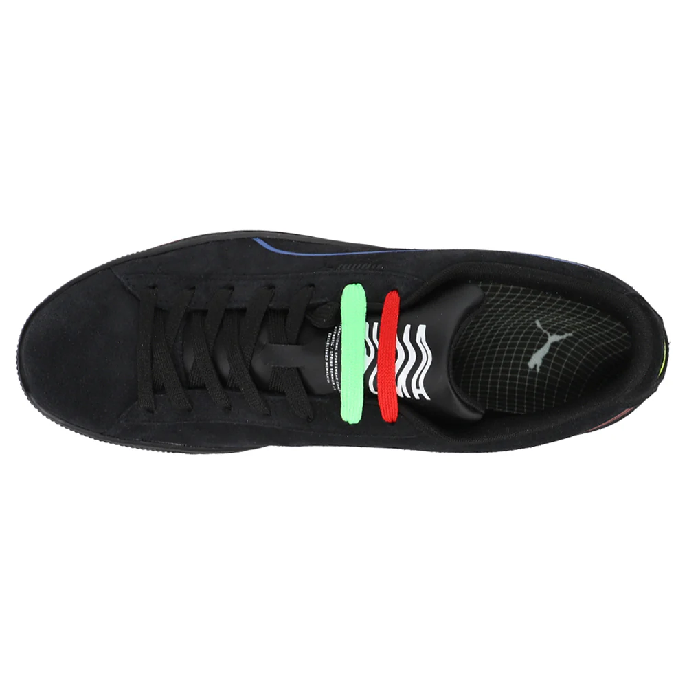 Suede Hypnotic Lace Up Sneakers - Image 4