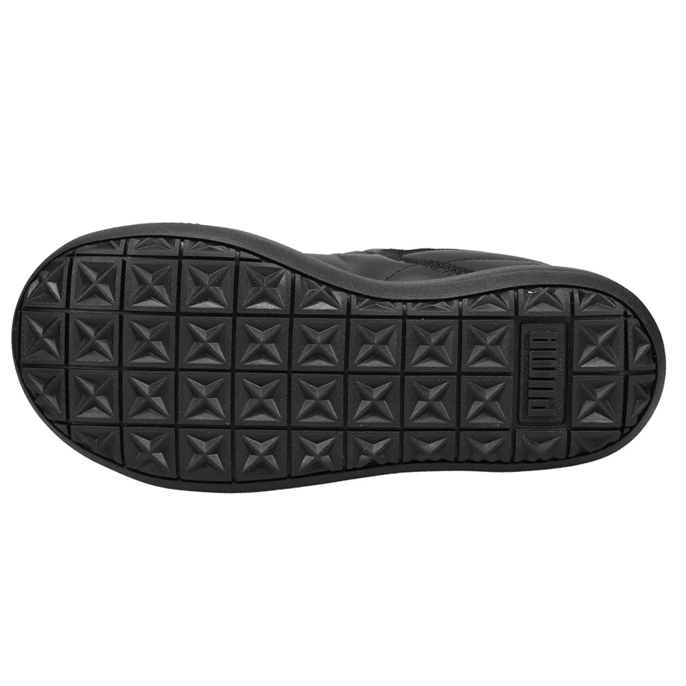 Suede Mayu Quilted Leather Slip On Shoes - Image 5