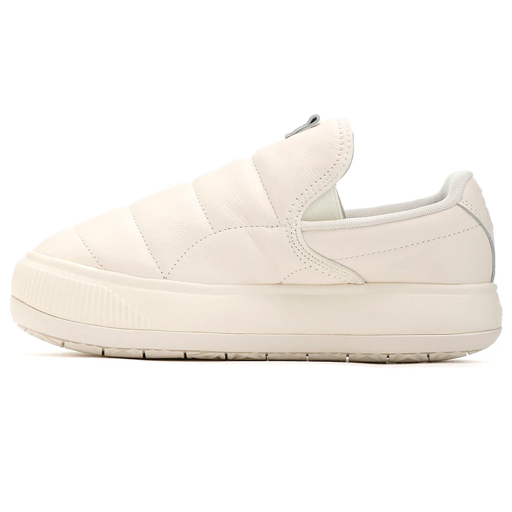 Suede Mayu Quilted Leather Slip On Shoes - Image 3
