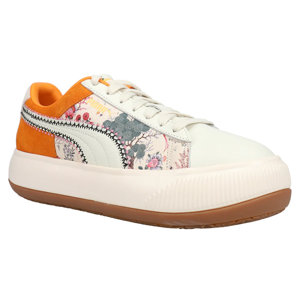 PUMA X LIBERTY Suede Mayu Floral Lace Up Sneakers - Image 2