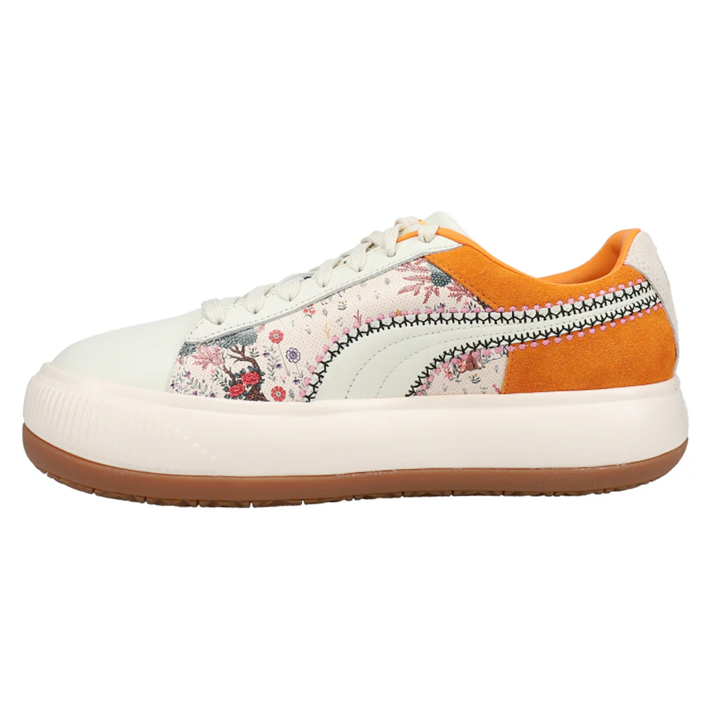 PUMA X LIBERTY Suede Mayu Floral Lace Up Sneakers - Image 3