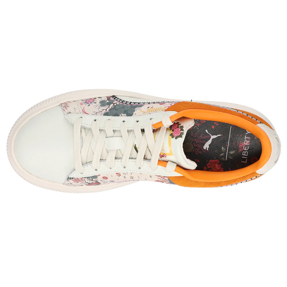 PUMA X LIBERTY Suede Mayu Floral Lace Up Sneakers - Image 4