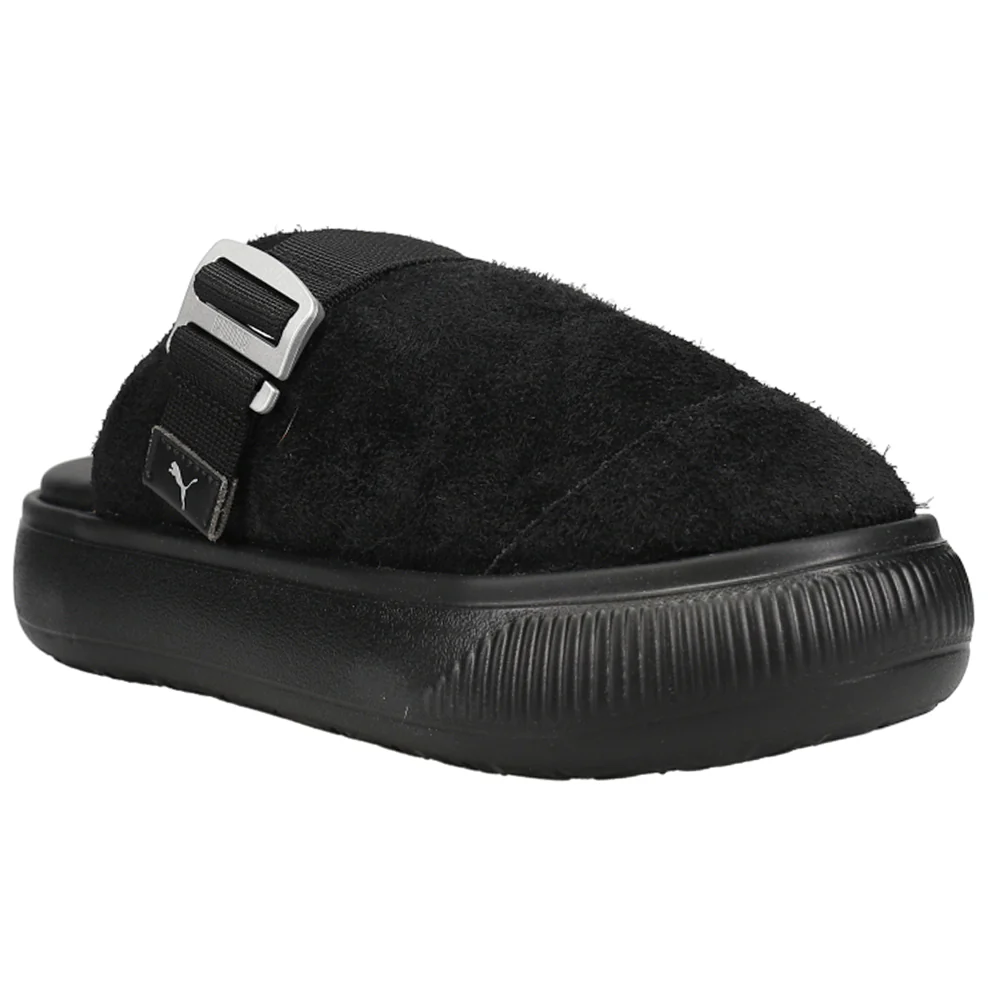 Suede Mayu Slip On Mules - Image 2