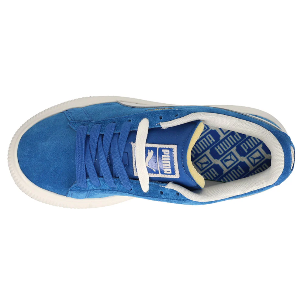 Suede Mayu Up Perforated Platform Sneakers - Image 4