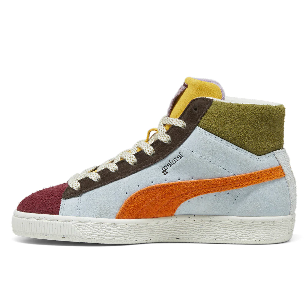 PUMA X LEMLEM Suede Mid Lace Up Sneakers - Image 3