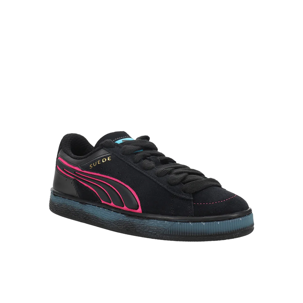 Suede Miosis Lights Jr Lace Up Sneakers - Image 2