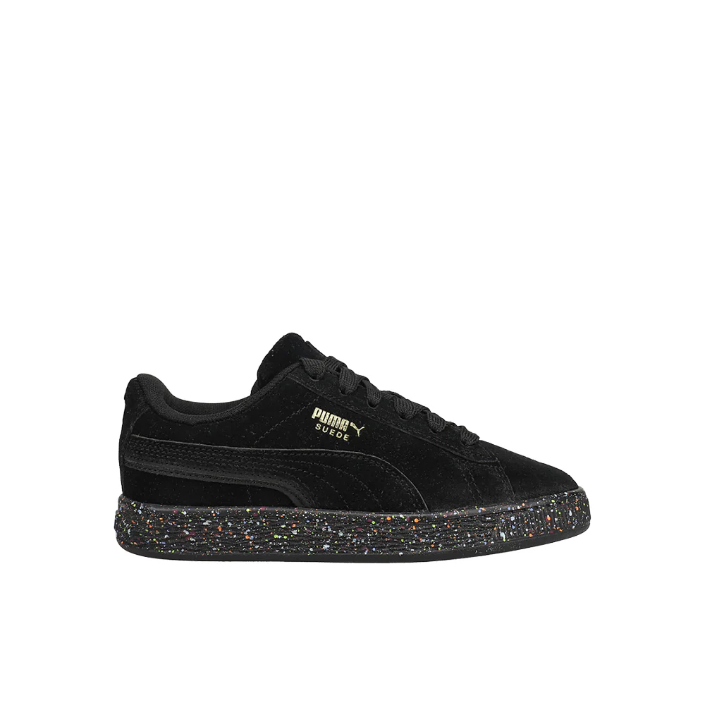 Suede Mono Triplex Lace Up Sneakers (Little Kid)