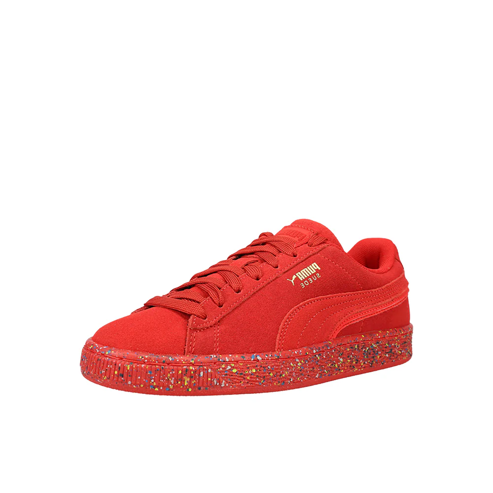 Suede Mono Triplex Lace Up Sneakers (Big Kid) - Image 2