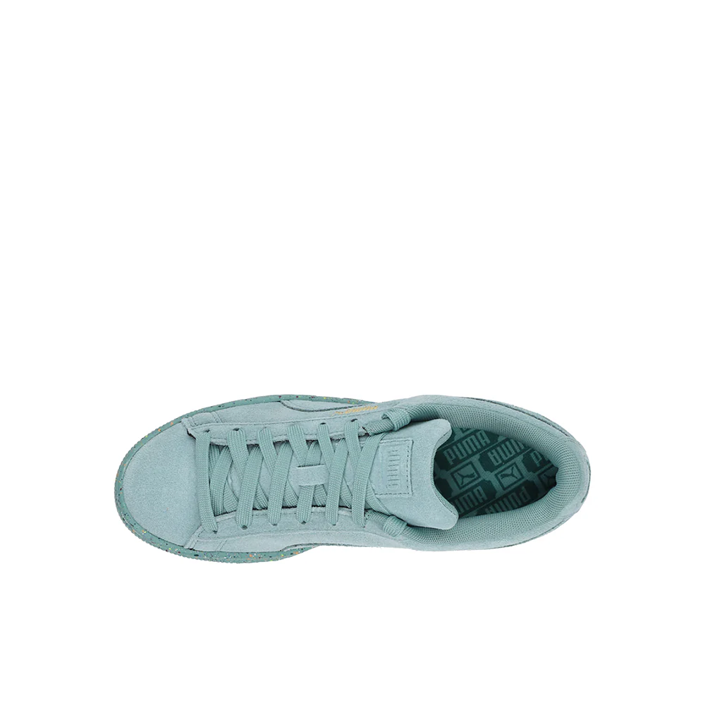 Suede Mono Triplex Lace Up Sneakers (Big Kid) - Image 4