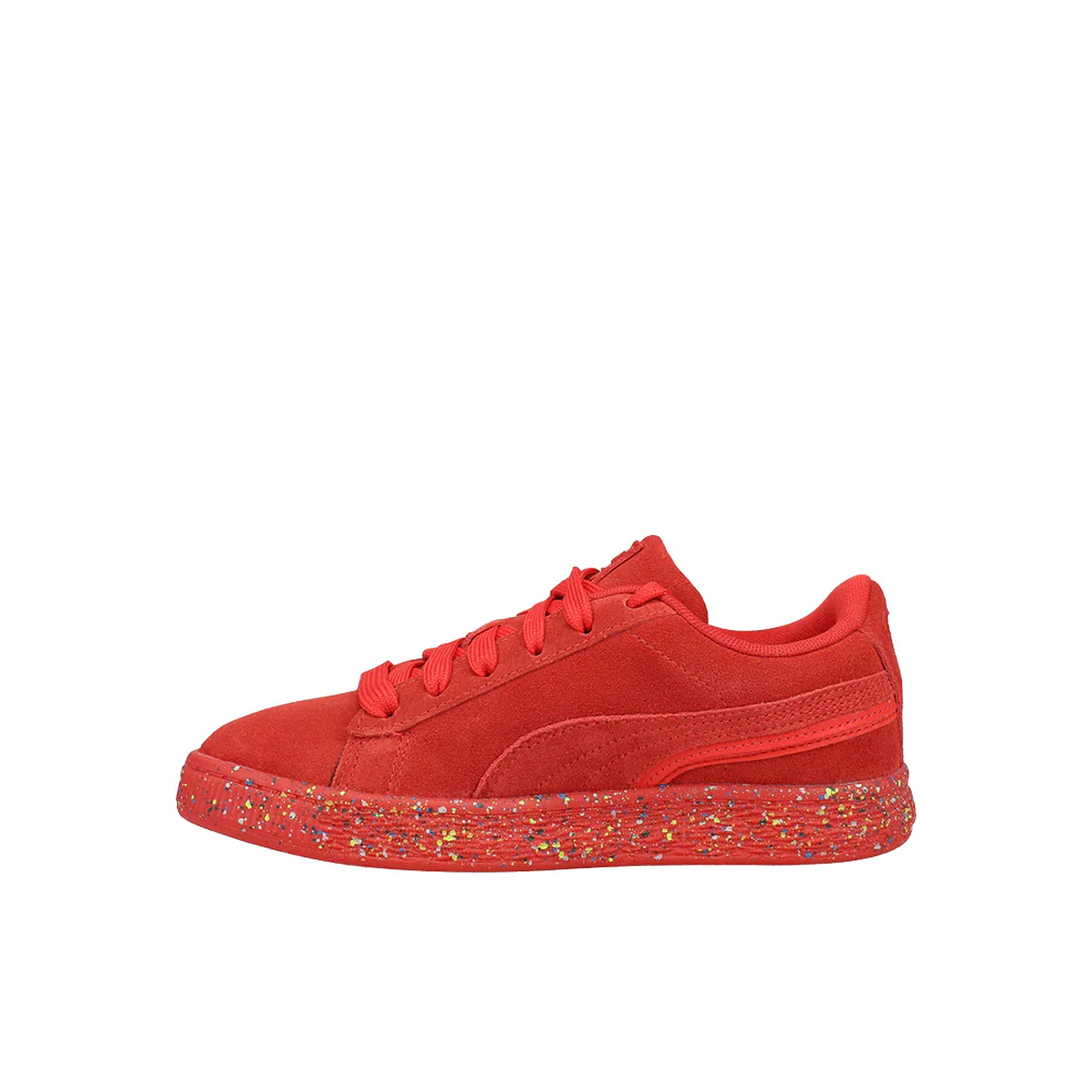 Suede Mono Triplex Lace Up Sneakers (Little Kid) - Image 3