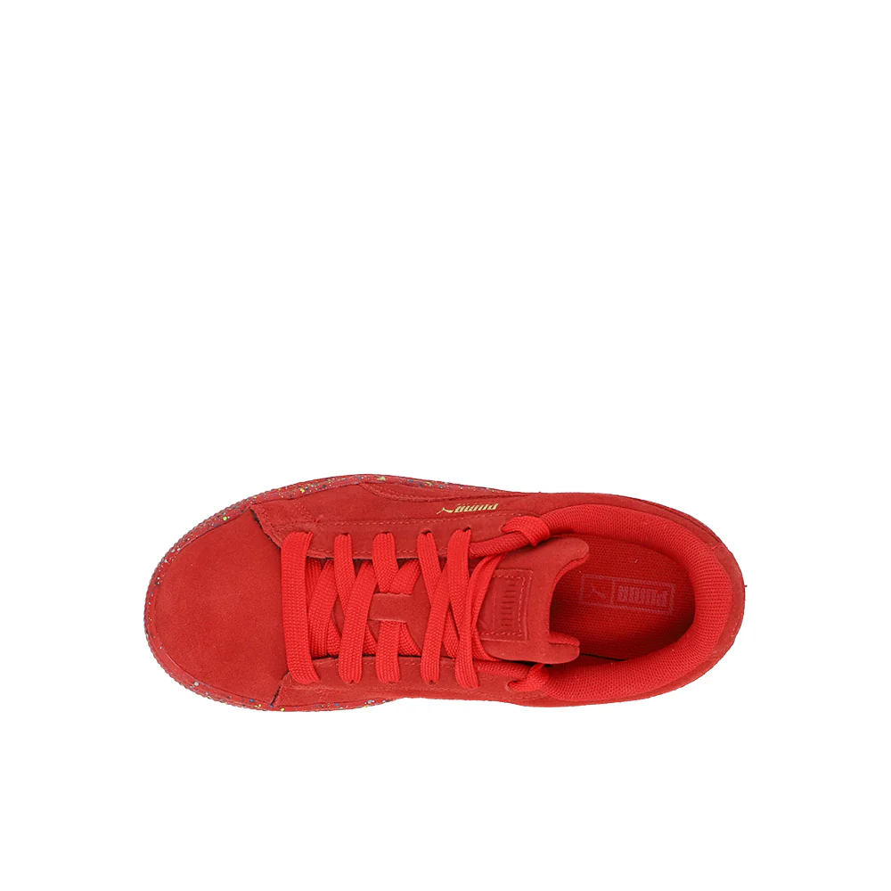 Suede Mono Triplex Lace Up Sneakers (Little Kid) - Image 4