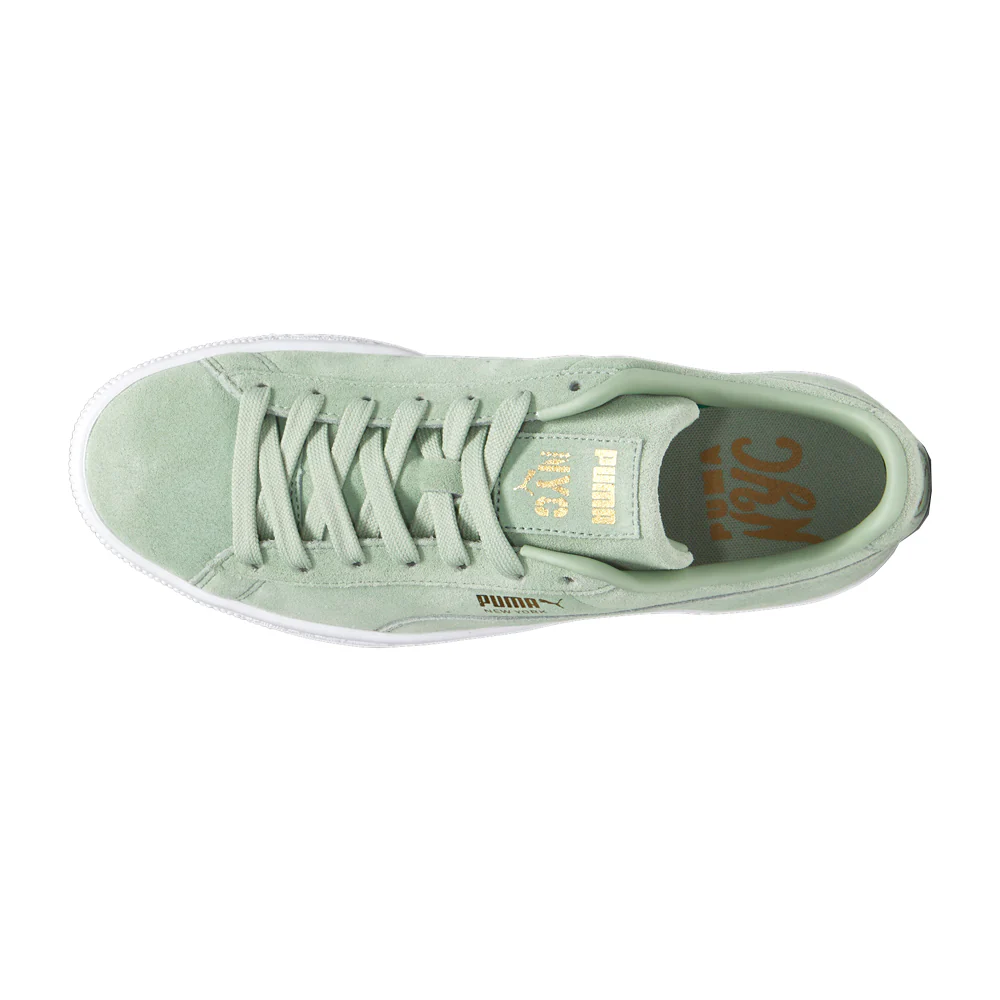 Suede NYC Lace Up Sneakers - Image 4