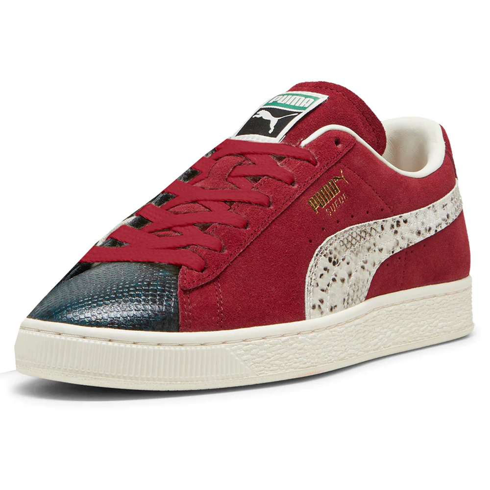 Suede Split Lace Up Sneakers - Image 2