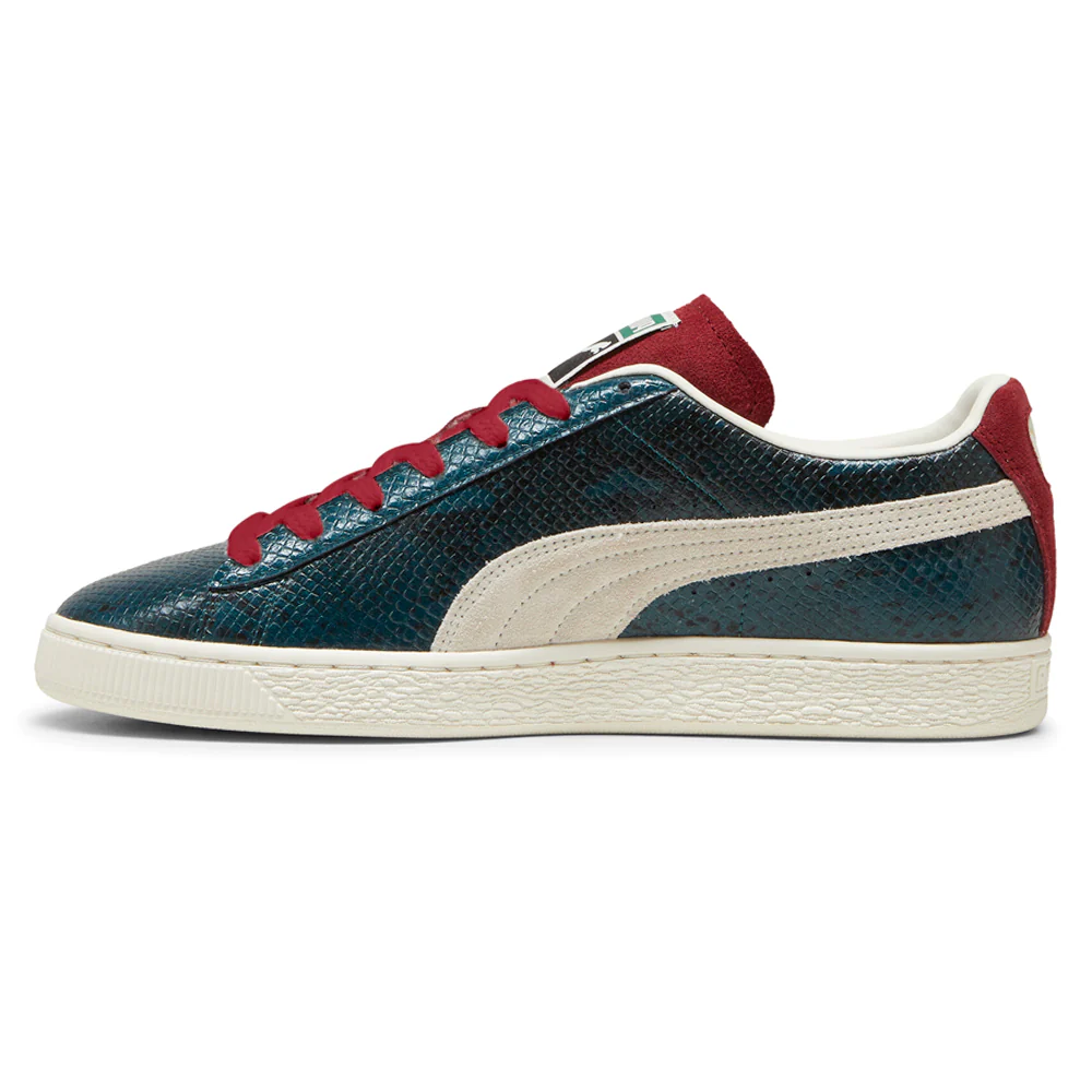 Suede Split Lace Up Sneakers - Image 3