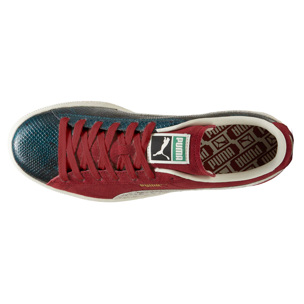Suede Split Lace Up Sneakers - Image 4
