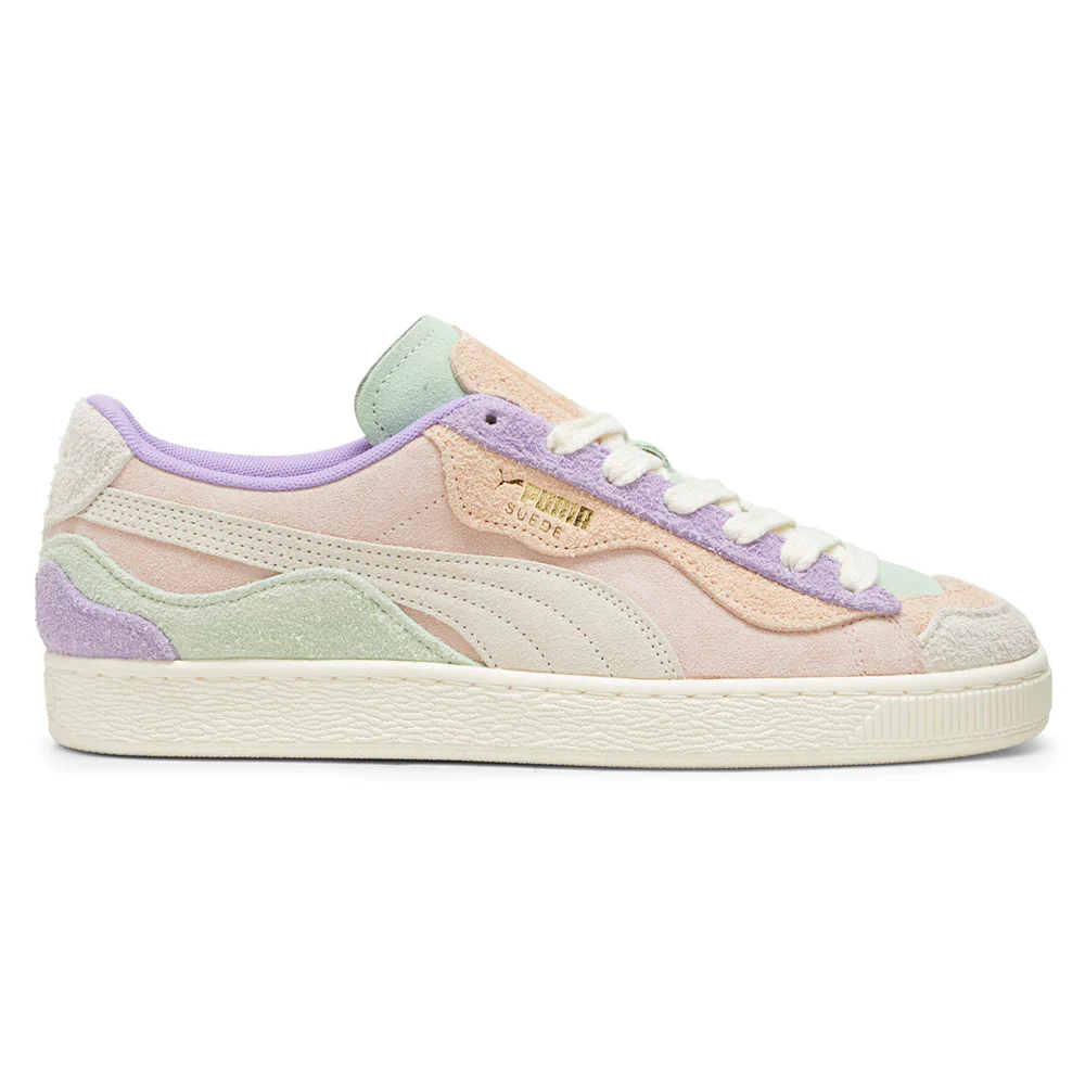 Suede Trippy Lace Up Sneakers