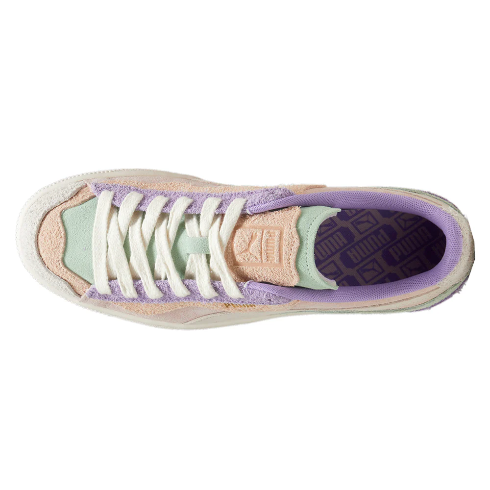 Suede Trippy Lace Up Sneakers - Image 4