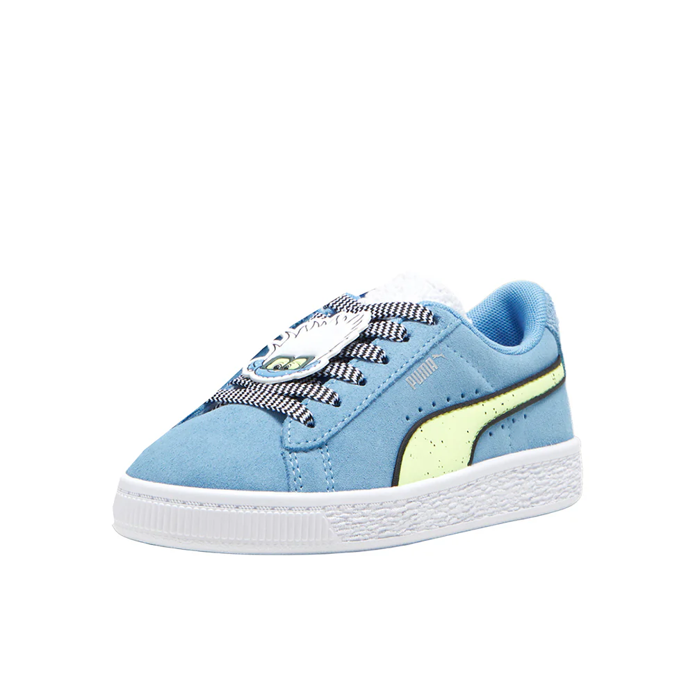 PUMA X TROLLS Suede Lace Up Sneakers (Little Kid) - Image 2
