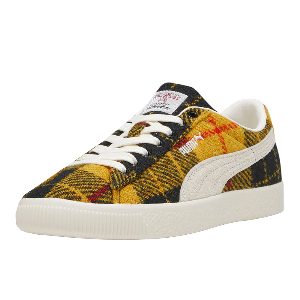 Suede VTG Harris Tweed Lace Up Sneakers - Image 2