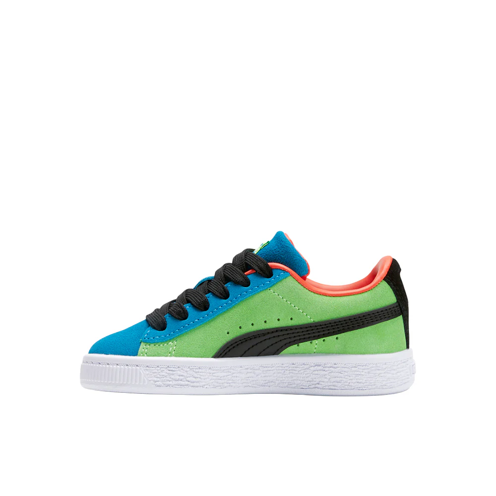Suede Water Fight Lace Up Sneakers (Little Kid) - Image 3