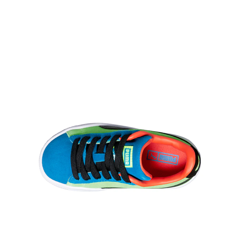 Suede Water Fight Lace Up Sneakers (Little Kid) - Image 4