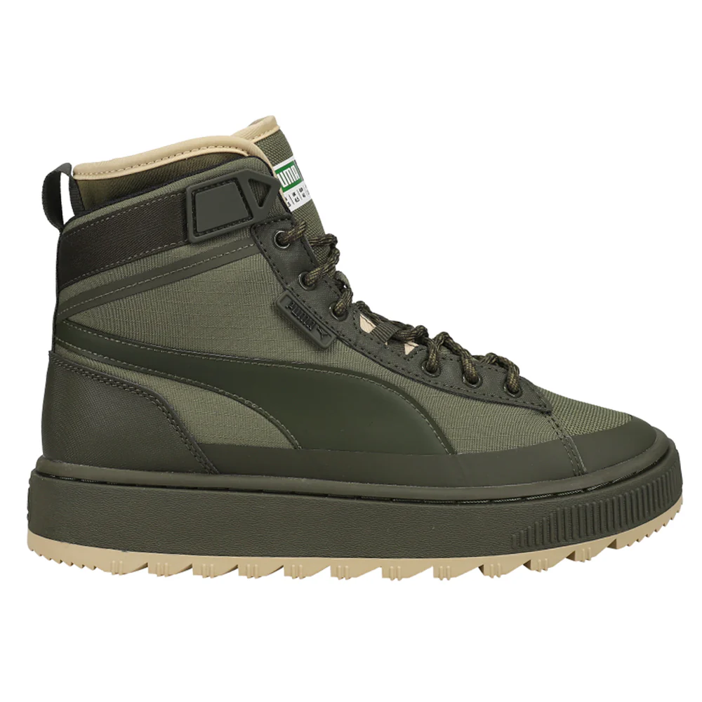 Suede Winter Mid Lace Up Snow Boots