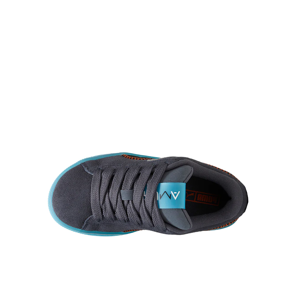 Suede XL Artificial Friends Lace Up Sneakers (Little Kid) - Image 4