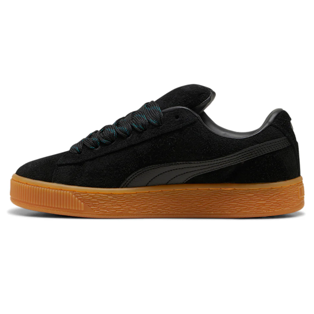 Suede XL Flecked Lace Up Sneakers - Image 3
