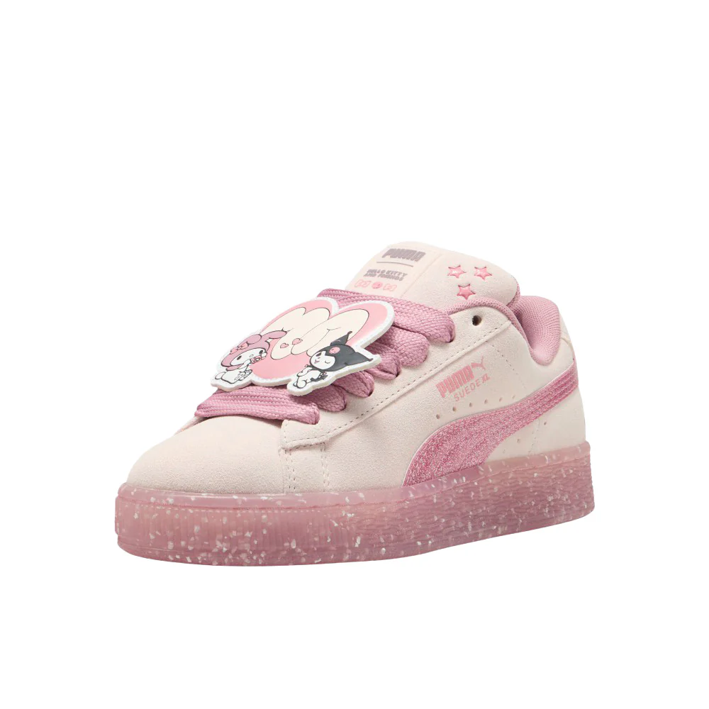 PUMA X HELLO KITTY AND FRIENDS Suede XL Lace Up Sneakers (Big Kid) - Image 2