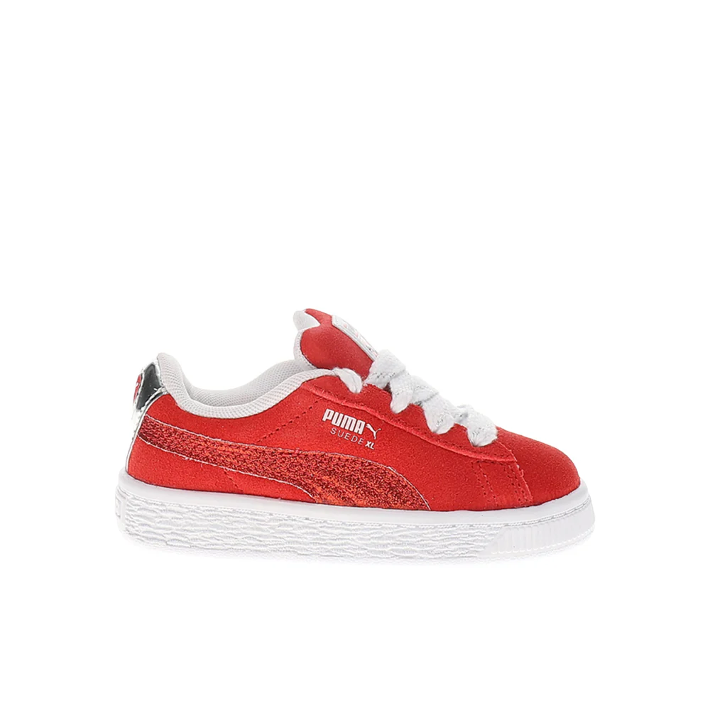 Suede XL Holiday Glitz Slip On Sneakers (Toddler)