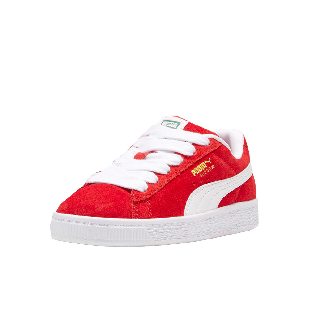 Suede XL Lace Up Sneakers (Little Kids) - Image 2