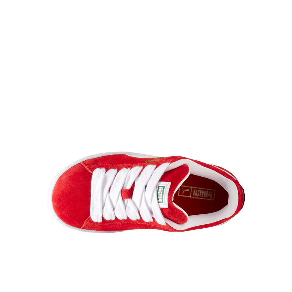 Suede XL Lace Up Sneakers (Little Kids) - Image 4