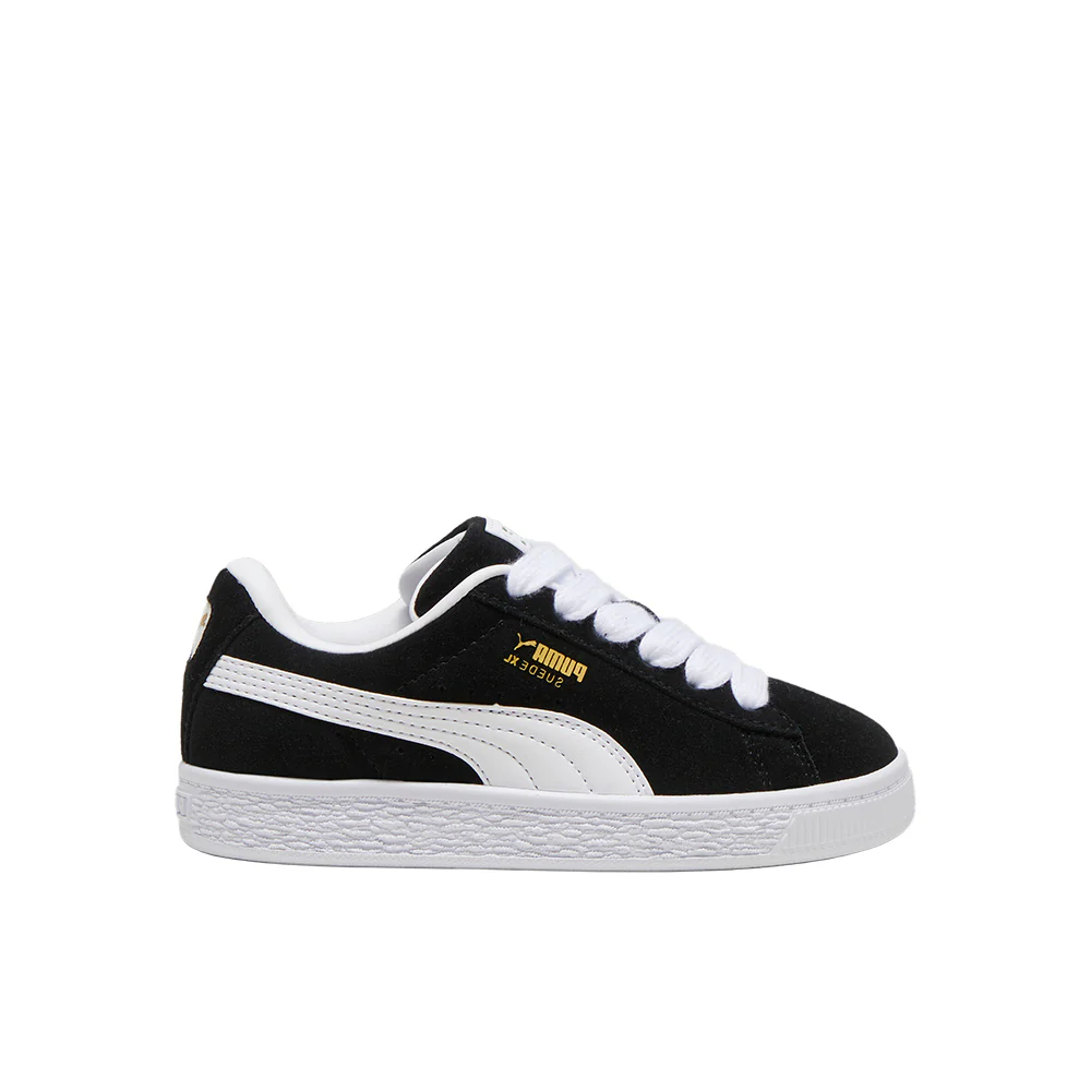 Suede XL Lace Up Sneakers (Little Kids)