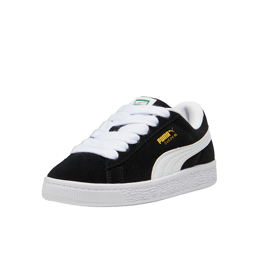 Suede XL Lace Up Sneakers (Little Kids) - Image 2