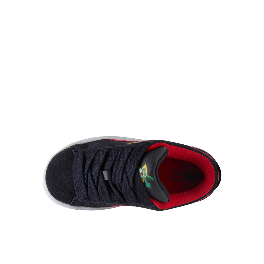 Suede XL Super Lace Up Sneakers (Little Kid) - Image 4