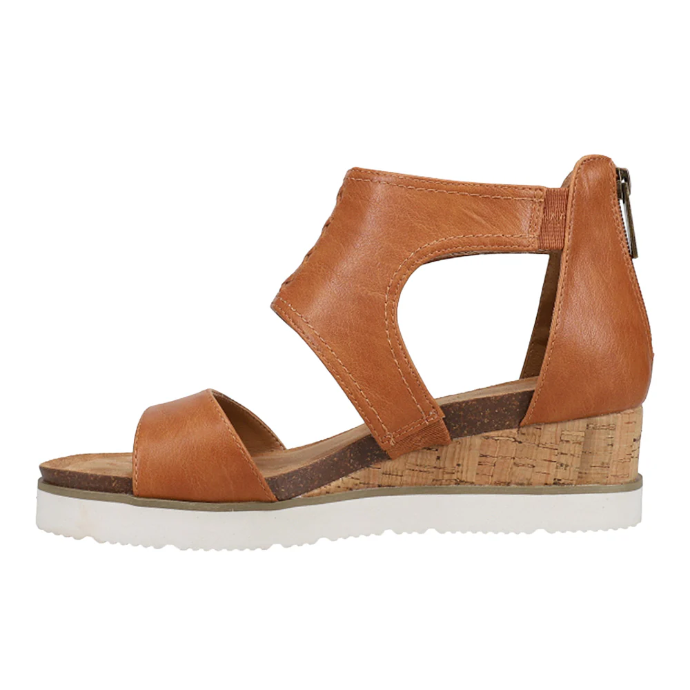 Sugar N Spice Strappy Wedge Sandals - Image 3